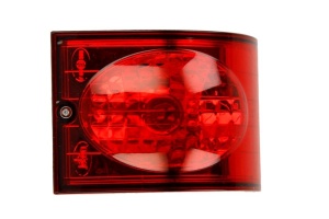 Stop spate stanga/dreapta (C5W, 12V, cu lumina de ceata, în relief, 123x100mm) - Img 1
