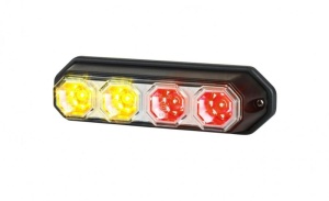 Stop spate stanga/dreapta (LED, 12/24V, cu intermitent, cu stop, lumina de parcare, lungime cablu: 1m) - Img 1