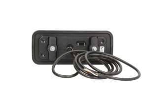 Stop spate stanga/dreapta (LED, 12/24V, rosu/alb, cu intermitent, cu stop, lumina de parcare) - Img 2