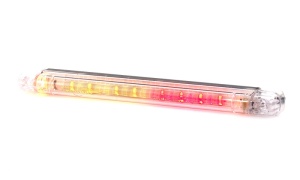 Stop spate stanga/dreapta (LED, 12/24V, rosu, cu intermitent, cu stop, lumina de parcare, fara proiector) - Img 2