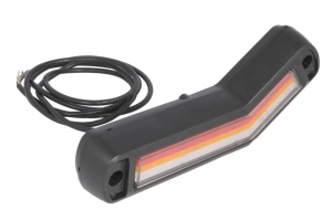 Stop spate stanga (LED, 12/24V, cu intermitent, lumina de marșarier, cu stop, lumina de parcare, fara proiector, lungime cablu: 0,2m, 269x109/62x47,7mm) - Img 3