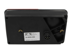 Stop spate stanga MULTIPOINT V (P21/5W/P21W/PY21W/R10W, 12V, cu intermitent, cu far de ceata, marsarier, cu stop, lumina de parcare, reflector triunghiular, conector: 8PIN) - Img 2