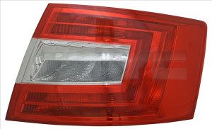 Stop tripla lampa spate dreapta potrivit SKODA OCTAVIA LIFTBACK 2012-2016 - (exterior)