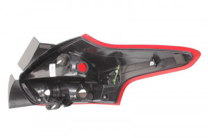 Stop tripla lampa spate stanga potrivit FORD FOCUS LIFTBACK 5 usi 2010-2014 - ( exterior , LED, culoare sticla: rosu) - Img 2
