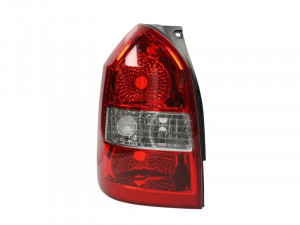 Stop tripla lampa spate stanga potrivit HYUNDAI TUCSON OFF-ROAD 2004-2010 - ( exterior , Semnalizator alb, culoare sticla: rosu)