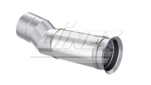 Teava esapament (lungime:500mm) potrivit MERCEDES ACTROS MP4 - Img 2