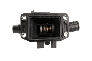 Termostat sistem racire (83°C, in carcasa) potrivit CITROEN BERLINGO/MINIVAN, C1, C2, C2 ENTERPRISE, C3 I, C3 PLURIEL, NEMO, NEMO/MINIVAN, XSARA; FORD FIESTA V, FIESTA VI 1.4D/1.6D 09.01- - Img 1