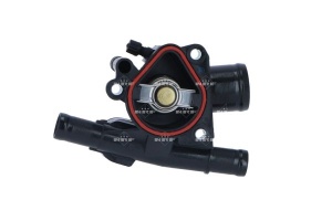 Termostat sistem racire (89°C, in carcasa) potrivit NISSAN QASHQAI I, X-TRAIL, X-TRAIL II; RENAULT ESPACE IV, GRAND SCENIC II, KOLEOS I, LAGUNA, LAGUNA II, LAGUNA III, LATITUDE 1.5D/2.0D 08.05- - Img 1