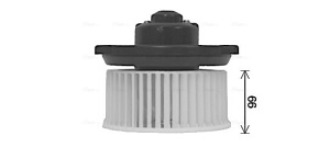 Ventilator habitaclu potrivit HONDA ACCORD V, CIVIC V, CIVIC VI, CRX III, INSIGHT, INTEGRA, PRELUDE IV 1.0H-2.3 10.91-12.06 - Img 2