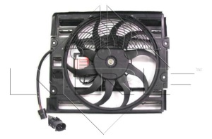 Ventilator radiator (cu carcasa) potrivit BMW 7 (E38), Z8 (E52) 2.5D-5.4 03.94-12.03 - Img 1