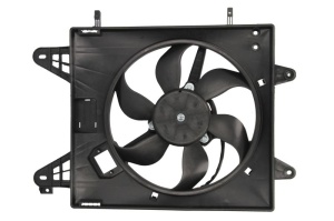 Ventilator radiator (cu carcasa) potrivit FIAT BRAVA, BRAVO I, MAREA, MULTIPLA 1.2-1.6CNG 10.95-06.10 - Img 1
