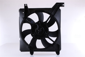 Ventilator radiator (cu carcasa) potrivit HYUNDAI ELANTRA III, GETZ 1.1-2.0D 06.00-12.10 - Img 3