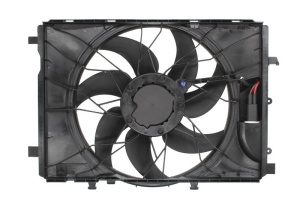 Ventilator radiator (cu carcasa) potrivit MERCEDES A (W176), B SPORTS TOURER (W246, W242), C (C204), C T-MODEL (S204), C (W204), CLA (C117), CLA SHOOTING BRAKE (X117) 1.6-Electric 01.07- - Img 1