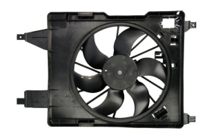Ventilator radiator (cu carcasa) potrivit MERCEDES CITAN MIXTO (DOUBLE CABIN), CITAN (MPV), CITAN/MINIVAN (W415); RENAULT KANGOO BE BOP, KANGOO EXPRESS, KANGOO II, MEGANE II 1.2-2.0 09.02- - Img 1
