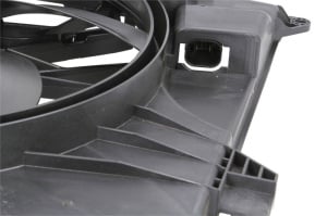 Ventilator radiator (cu carcasa) potrivit MERCEDES M (W164), R (W251, V251) 3.0-5.5 02.05-12.14 - Img 3