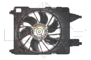 Ventilator radiator (cu carcasa) potrivit RENAULT CLIO II, CLIO II/HATCHBACK, KANGOO, KANGOO BE BOP, KANGOO EXPRESS, KANGOO II, MEGANE I, MEGANE I CLASSIC, MEGANE I COACH 1.0-Electric 08.95- - Img 3