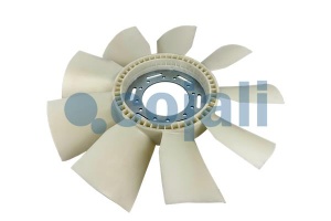 Ventilator radiator (diameter 585 mm, numar lame 9) potrivit JOHN DEERE - Img 3