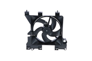 Ventilator radiator Dreapta (cu carcasa) potrivit CITROEN BERLINGO, BERLINGO MULTISPACE, BERLINGO/MINIVAN, XSARA, XSARA PICASSO, XSARA/HATCHBACK, XSARA/KOMBI; PEUGEOT 206 1.1-Electric 06.96- - Img 1