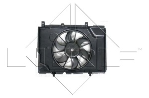 Ventilator radiator potrivit MERCEDES C T-MODEL (S202), C (W202), CLK (A208), CLK (C208), E T-MODEL (S210), E (VF210), E (W210), SLK (R170) 1.8-3.2 03.93-04.04 - Img 2