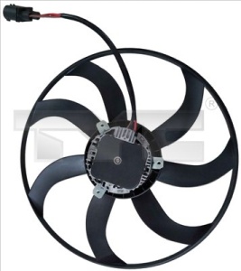 Ventilator radiator Stanga potrivit AUDI A3; SEAT ALTEA, ALTEA XL, LEON, TOLEDO III; SKODA OCTAVIA II, SUPERB II; VW AMAROK, CADDY III, CADDY III/MINIVAN, GOLF PLUS V, GOLF V 1.4-2.0D 11.99- - Img 3