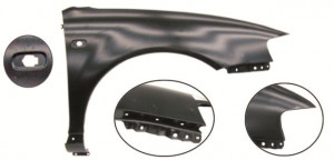 Aripa Dreapta potrivit AUDI A3 2000-2003 - (cu locas semnalizator) - Img 2