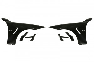 Aripa fata Dreapta/Stanga potrivit BMW 4 (F32, F82), 4 (F33, F83) 2013-2017 - (cu grilaje; Pachet M, otel)