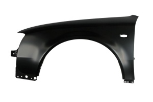 Aripa Stanga potrivit AUDI A6 C5 2001-2005 - (cu gaura pentru indicator, otel, galvanizat, certificat THATCHAM)