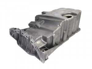Baie ulei cu orificii senzori, aluminiu potrivit AUDI A4 B6, A4 B7, A6 C6 1.9D/2.0D 06.04-03.09 - Img 2