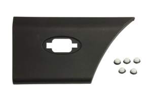 Bandou aripa spate dreapta potrivit NISSAN NV400; OPEL MOVANO B; RENAULT MASTER III dupa 2010 - (negru, dupa roata; model lung; cu gaura pentru lumina)