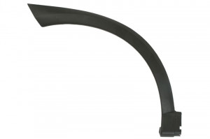 Bandou aripa spate dreapta potrivit OPEL COMBO C, CORSA C 2000-2010 - (negru, Z NAKŁADKĄ PROGU)
