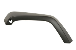 Bandou protectie aripa Fata Stanga potrivit JEEP WRANGLER III 2006-2017 - (grund, cu o deschidere pentru indicatorul luminos)