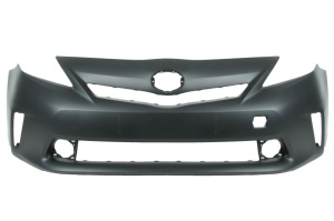 Bara Fata potrivita TOYOTA PRIUS V (USA) / PRIUS + W4 2011-2016 (cu primer cu orificii lampa ceata, cu orificii lumini zi, grund, certificat CAPA)