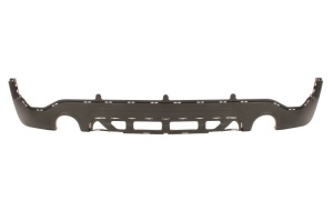 Bara potrivita MINI COUNTRYMAN F60 LCI dupa 2020 (Inferior/Spate, S, negru, cu taietura pentru toba de esapament: Doua)