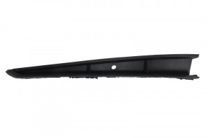 Bara protectie fata dreapta inferior, plastic, negru potrivit VW POLO VI AW 09.17-12.20 - Img 1