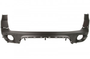 Bara spate evacuare dubla, cu locas senzorii parcare, grunduit potrivit BMW X5 E70 2010-2013