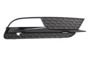 Capac bara fata Dreapta cu locas lampa ceata, cu locas senzorii parcare, negru potrivit AUDI A5 2007-2017 2011-2016