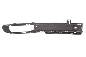 Capac bara fata Stanga Inferior, cu locas lampa ceata, cu locas senzorii parcare, plastic, negru potrivit VW MULTIVAN T6, TRANSPORTER T6 dupa 2015 dupa 2015 - Img 2