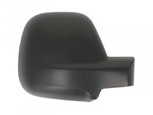 Carcasa oglinda potrivit CITROEN BERLINGO, BERLINGO MULTISPACE, BERLINGO/MINIVAN; PEUGEOT PARTNER TEPEE, PARTNER/MINIVAN dupa 2005 - (negru)
