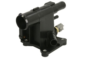 Carcasa termostat potrivit VOLVO C30, S40 II, S80 II, V50; FORD C-MAX, C-MAX II, FIESTA V, FIESTA VI, FOCUS C-MAX, FOCUS I, FOCUS II, FOCUS III, FUSION, GALAXY II 1.6-3.0 08.96-02.20 - Img 1