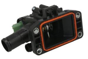 Carcasa termostat potrivit VOLVO C30, S40 II, S80 II, V50, V70 III; CITROEN C3 I, C4, C4 GRAND PICASSO I, C4 I, C4 PICASSO I, C5 II, JUMPY II, XSARA PICASSO; FIAT SCUDO 1.6D 10.03- - Img 2