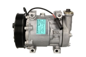 Compresor climatizare potrivit ALFA ROMEO 145, 146, 147, 156, 166, GT, GTV, SPIDER; FIAT BARCHETTA, BRAVA, BRAVO I, COUPE, MAREA, MULTIPLA, STILO; LANCIA DELTA II, LYBRA 1.6-2.0 04.95-09.10 - Img 1