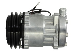 Compresor climatizare (R134a) potrivit DEUTZ FAHR 4.71, 6.61, 4065 H, 4075 H, 4080 H, 4090 H; JCB 1115, 1115S, 1135, 125 (635), 125 (636), 125-65, 130T-65, 135, 145, 145T-65, 150T-65, 155, 185 - Img 1