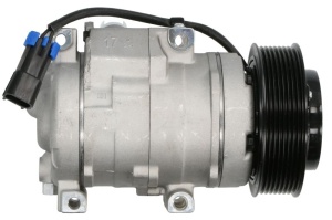 Compresor climatizare (R134a) potrivit JOHN DEERE 1170E, 1510E, 370E, 444G, 624K, 644K - Img 4