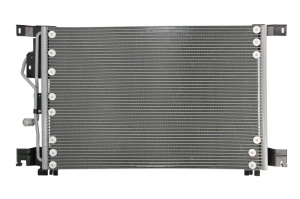 Condensator A/C 673x457x22 potrivit MERCEDES ACTROS 04.96-10.02 - Img 2