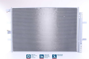 Condensator climatizare (cu uscator, element aditional) potrivit FORD TOURNEO CUSTOM V362, TRANSIT CUSTOM V362, TRANSIT V363 1.0H-2.2D 09.12- - Img 1