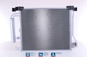 Condensator climatizare (cu uscator, element aditional) potrivit NISSAN JUKE, PULSAR 1.2/1.5D/1.6 06.10- - Img 3