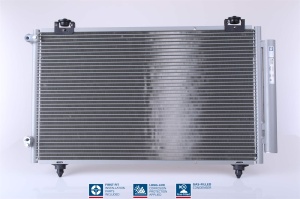 Condensator climatizare (cu uscator, element aditional) potrivit TOYOTA COROLLA, COROLLA VERSO 1.4-2.0D 08.01-03.08 - Img 3