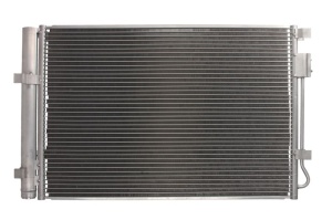 Condensator climatizare (cu uscator) potrivit HYUNDAI ACCENT IV, I20 I, SOLARIS, VELOSTER; KIA RIO III, RIO IV 1.0-1.6D 09.08- - Img 1