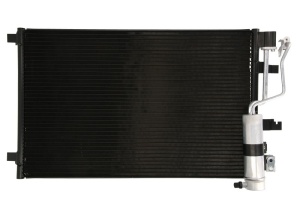 Condensator climatizare (cu uscator) potrivit NISSAN QASHQAI I 2.0D 02.07-12.13 - Img 1