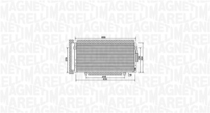 Condensator climatizare (cu uscator) potrivit SUBARU FORESTER, IMPREZA, XV 1.5-2.5 09.07- - Img 1
